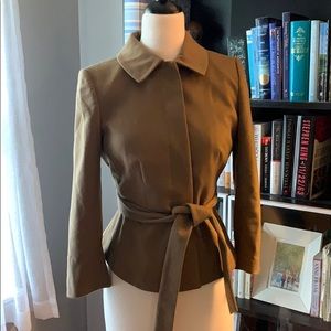Tie waist jacket